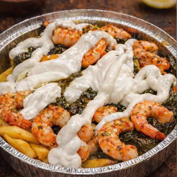 Combinado de gambas