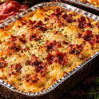 Gratinado bacon