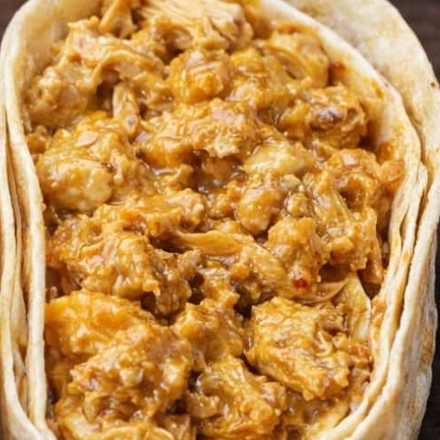 Kebab de pollo africano